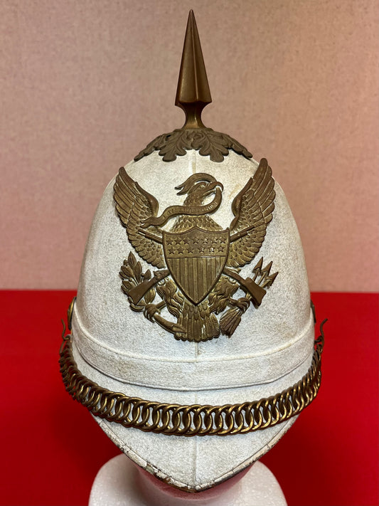 M1880 U.S. Infantry Pith Spiked Helmet - Battlefield Military Museum Gettysburg