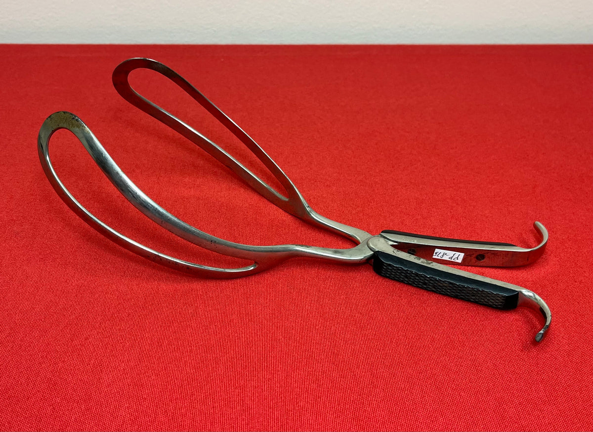 1800’S OBSTETRICAL (BIRTHING/DELIVERY) FORCEPS by FEICK BROS - MEDICAL TOOL