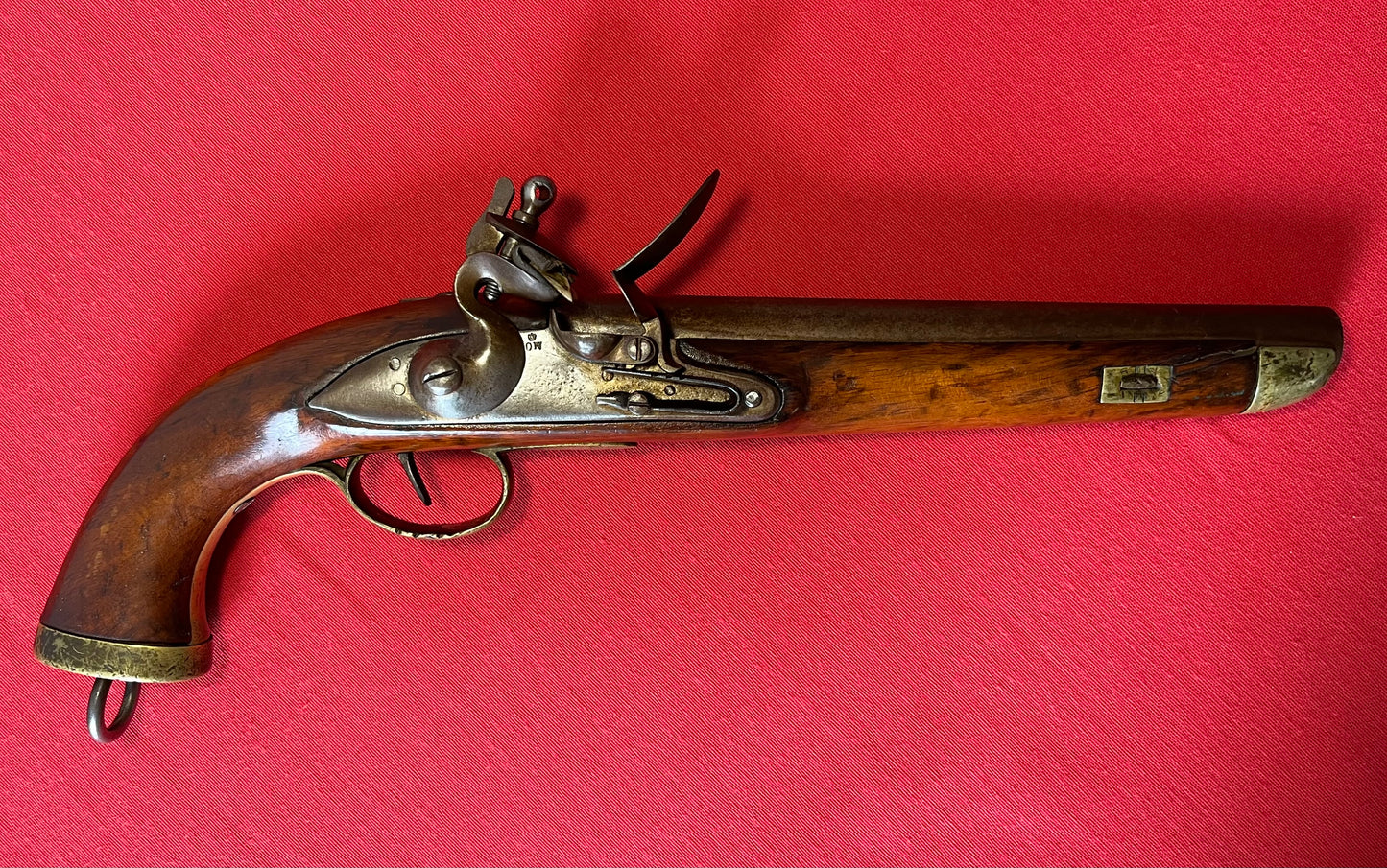 DUTCH Delft Nederlandse Antique FLINTLOCK Pistol .70 Caliber Naval Pistol