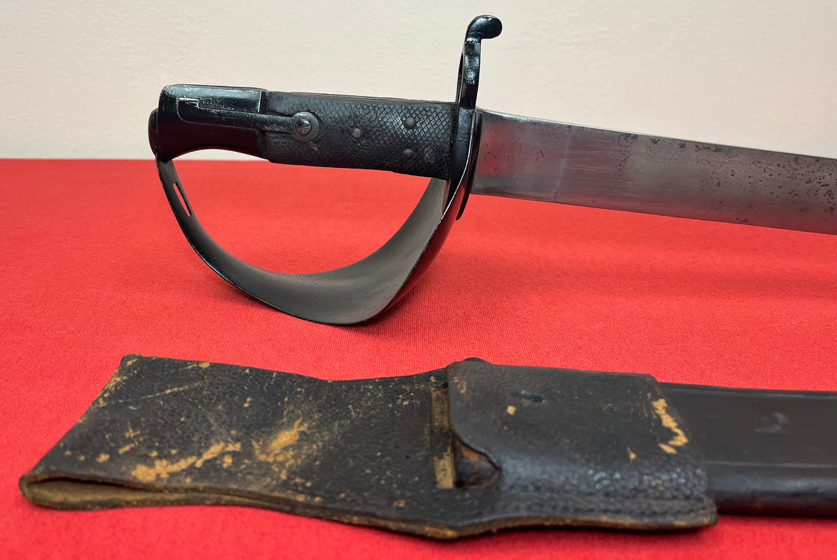 P1859 English Enfield Rifle Naval Cutlass Bayonet - Stone House Museum