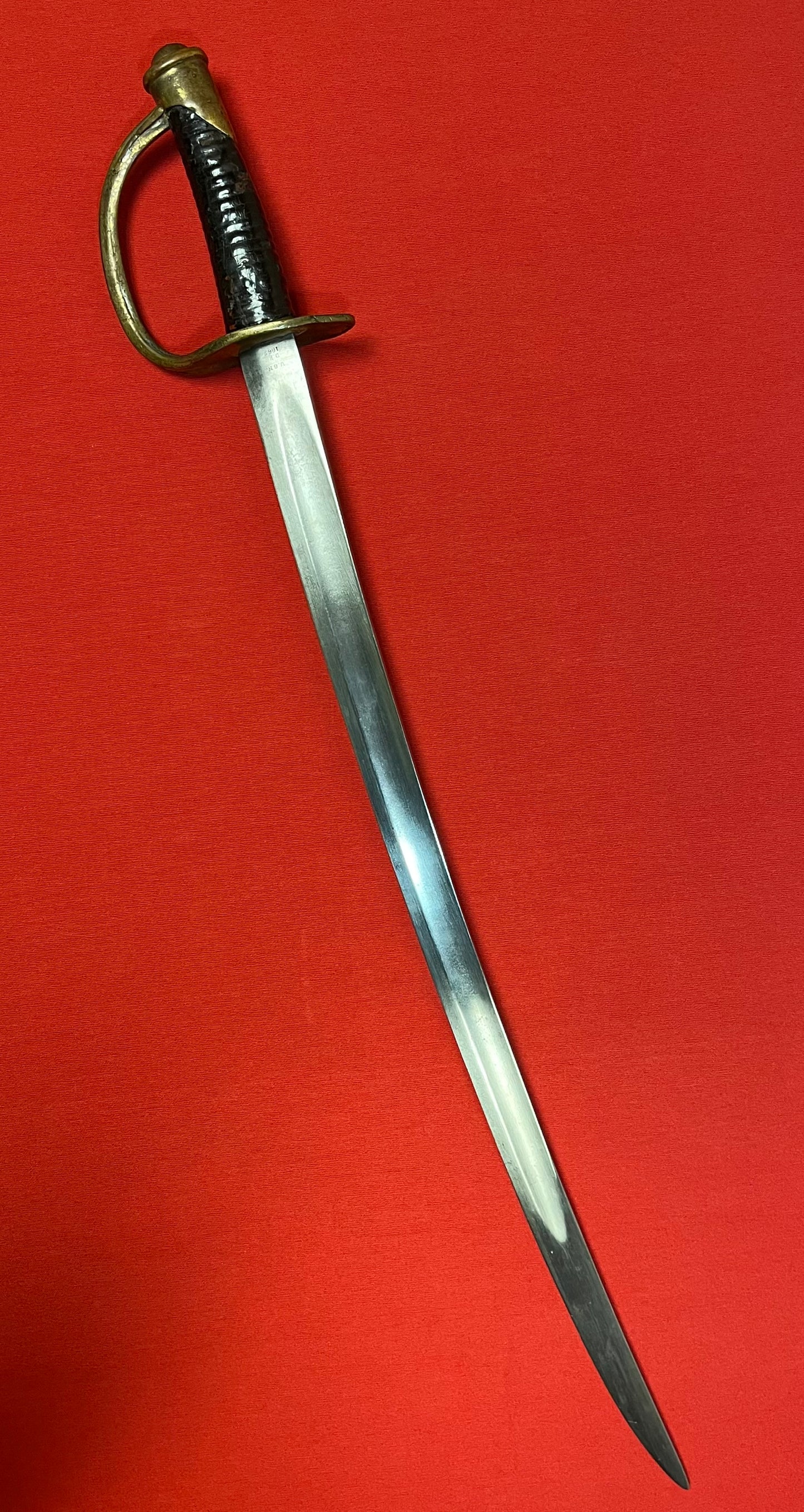 Original U.S. Civil War M1860 Naval Cutlass-Sword by Ames Mfg. Co. Dated 1862