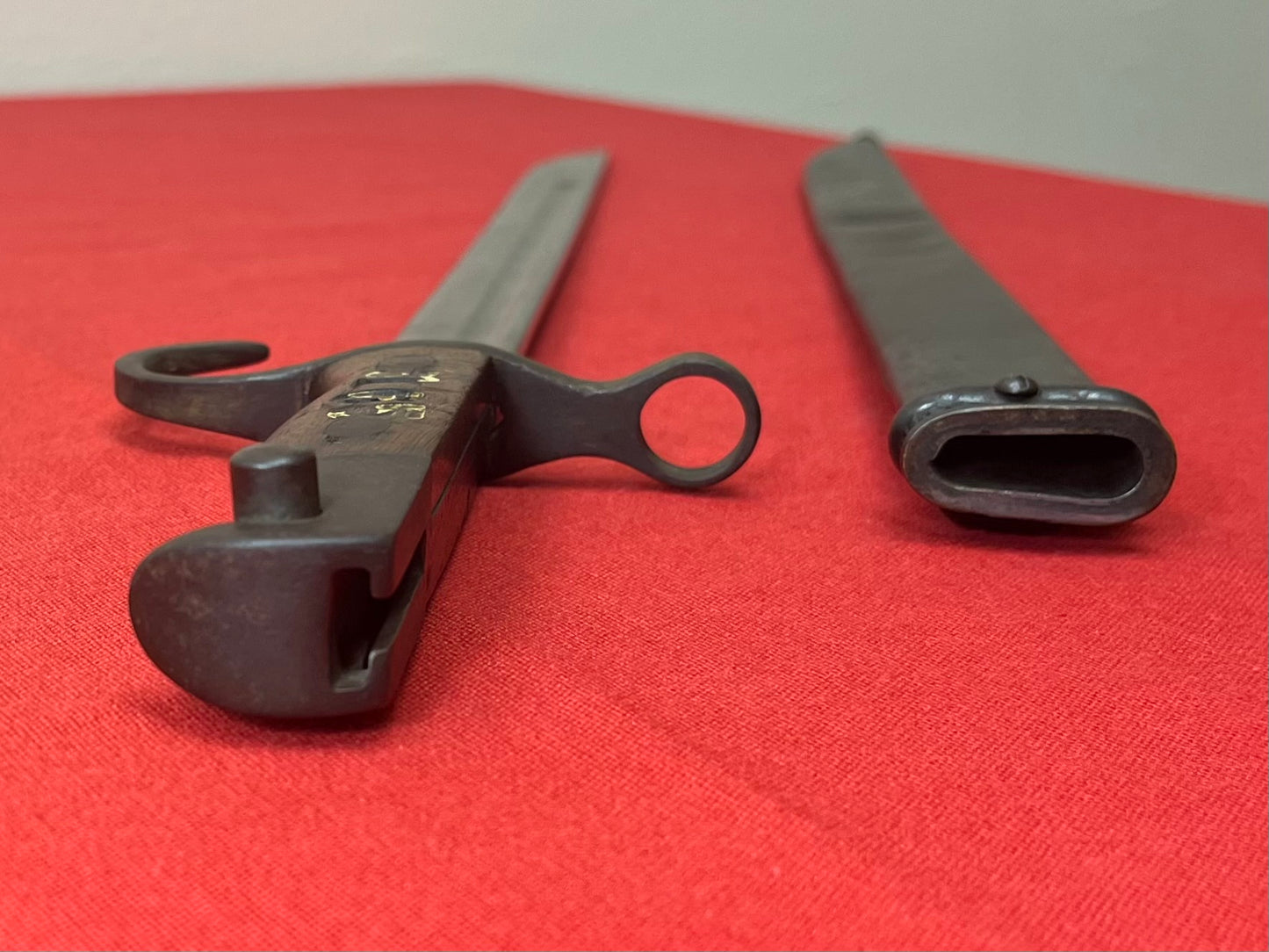 WW2 Japanese Arisaka Type 30 Bayonet & Scabbard / Training