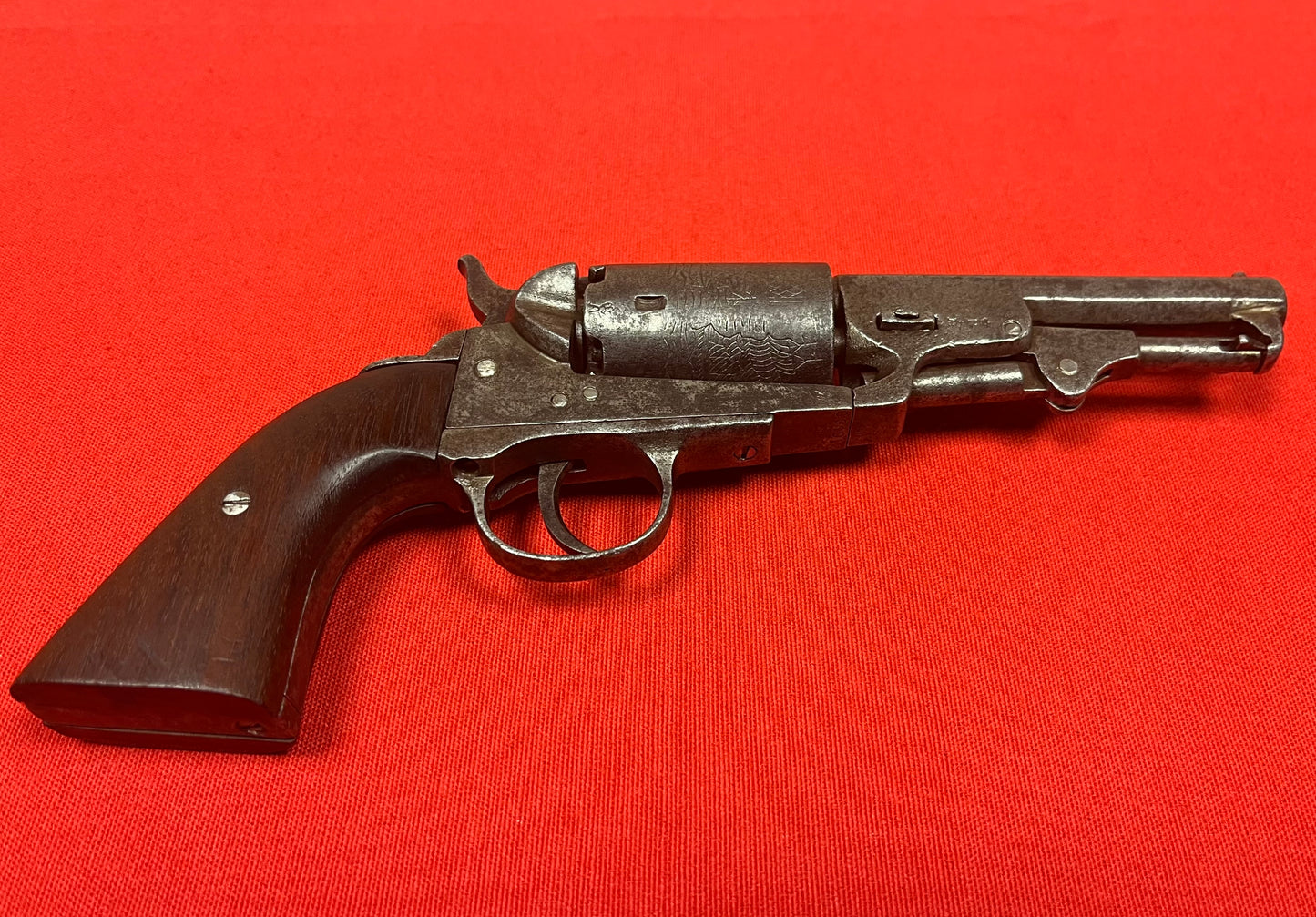 1851 Colt Navy Revolver Belgian Manufactured W/ Patent Acceptance - Civil War Era