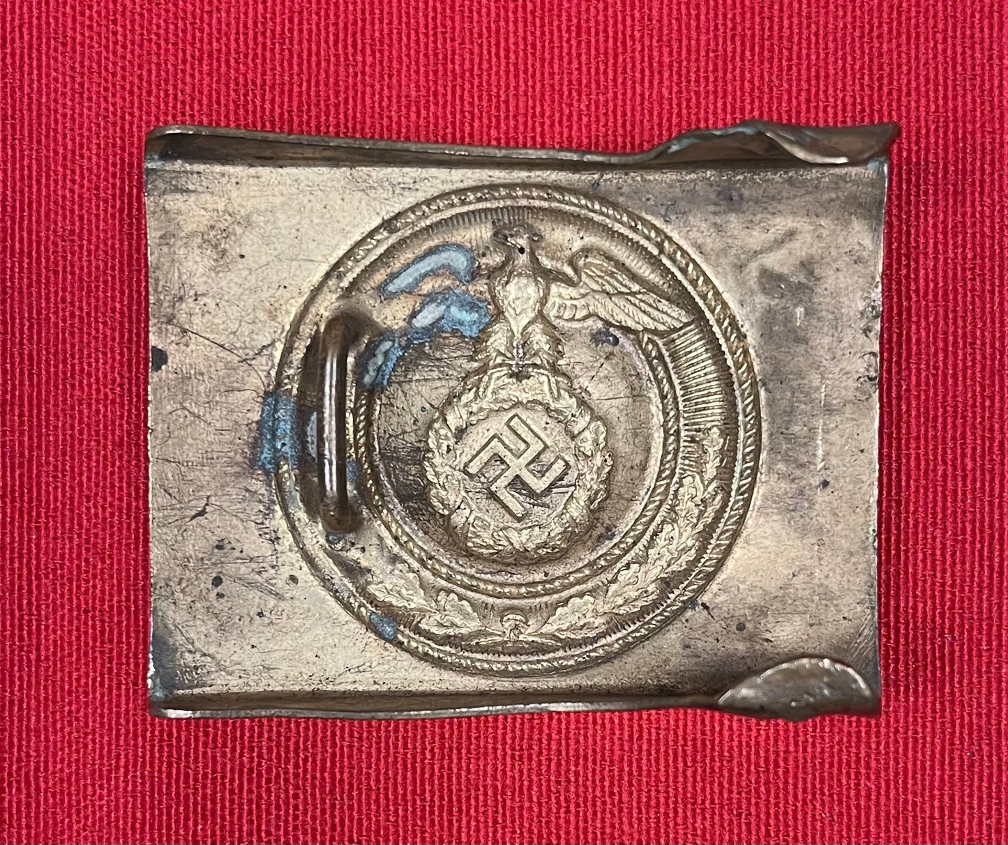 WW2 German SA “Brown Shirts” EM/NCO’S Brass Belt Buckle (Koppelschloß)