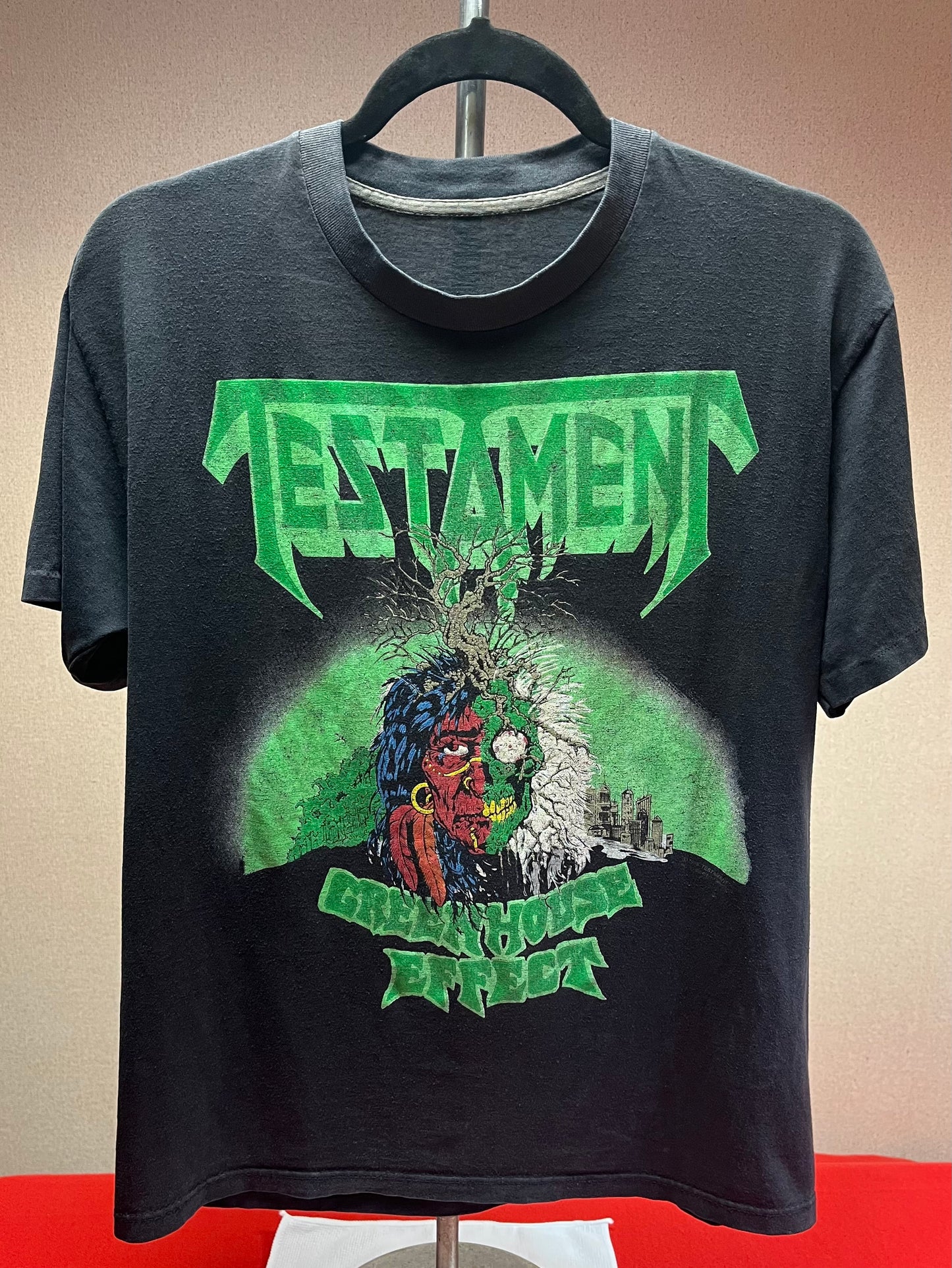 1989 Testament - Environmental Holocaust / Greenhouse Effect T-Shirt Brockum OG