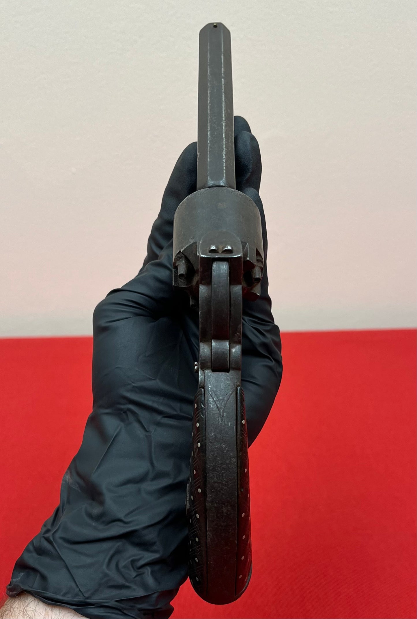 Civil War Era Webley-Bentley .44Cal Double Action Revolver W/ British Proof Marks Circa 1850s