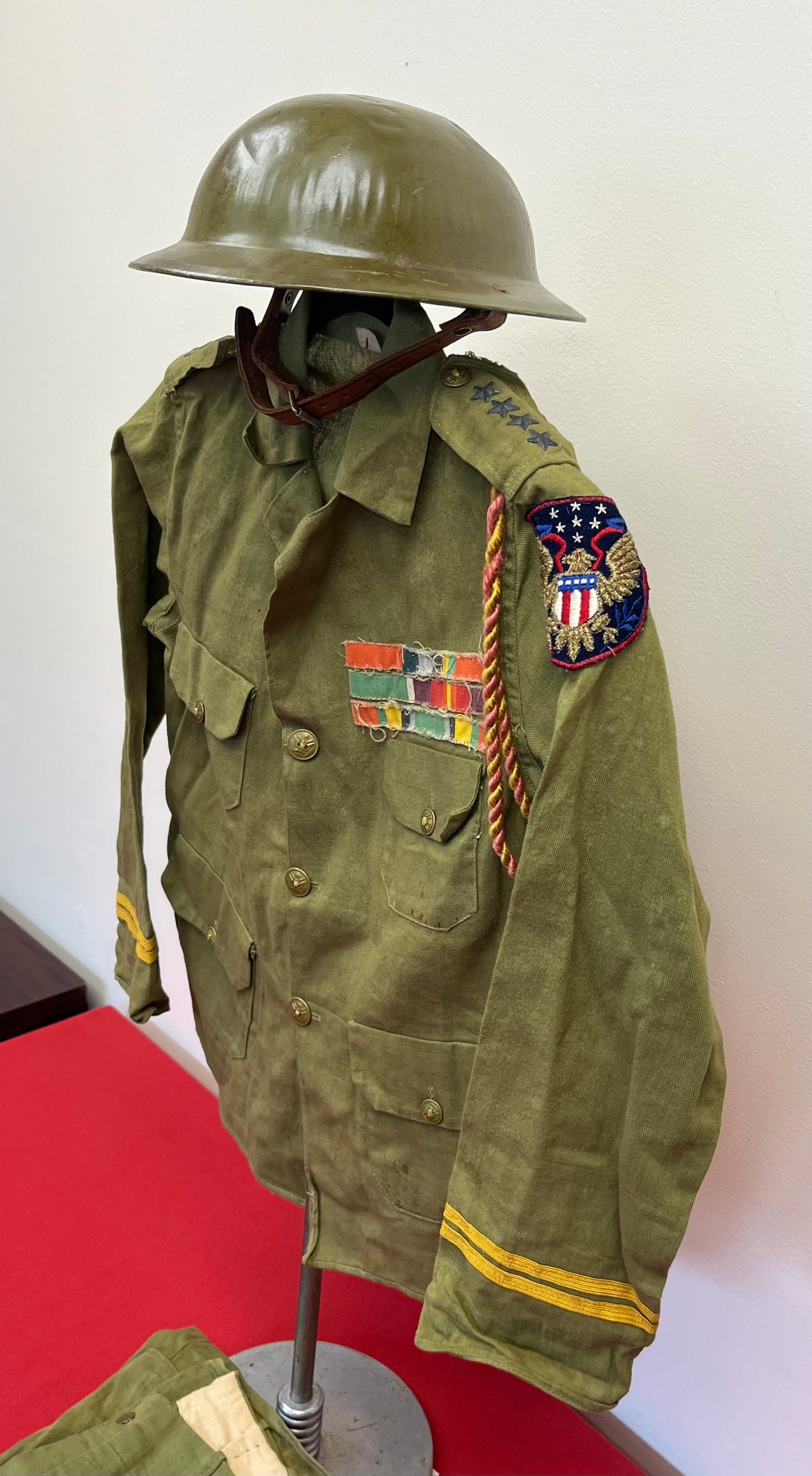 WW1 Era U.S. Child's (Small Size) Uniform Jacket, Pants & Helmet