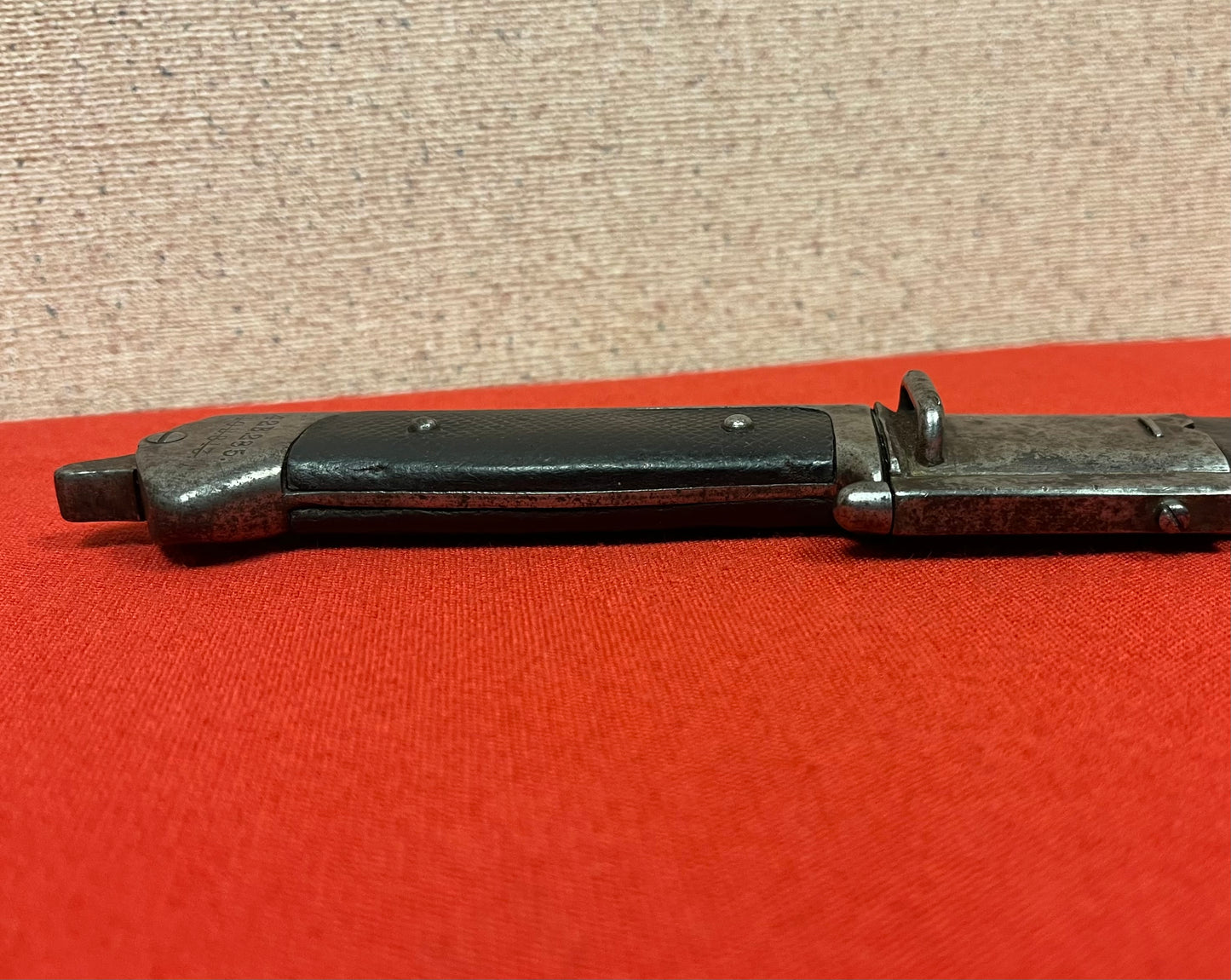 Danish M1889 Krag–Jørgensen Knife Bayonet - Gevær M/89  1st Model / Dated 1891