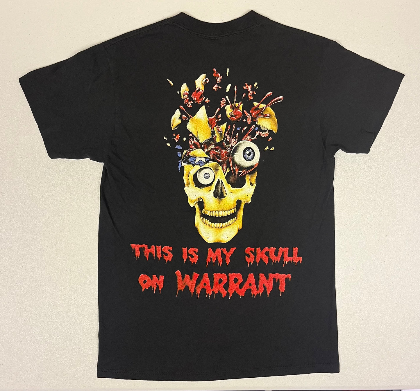 Warrant - This Is My Skull Band T-Shirt by Brockum 1991 OG