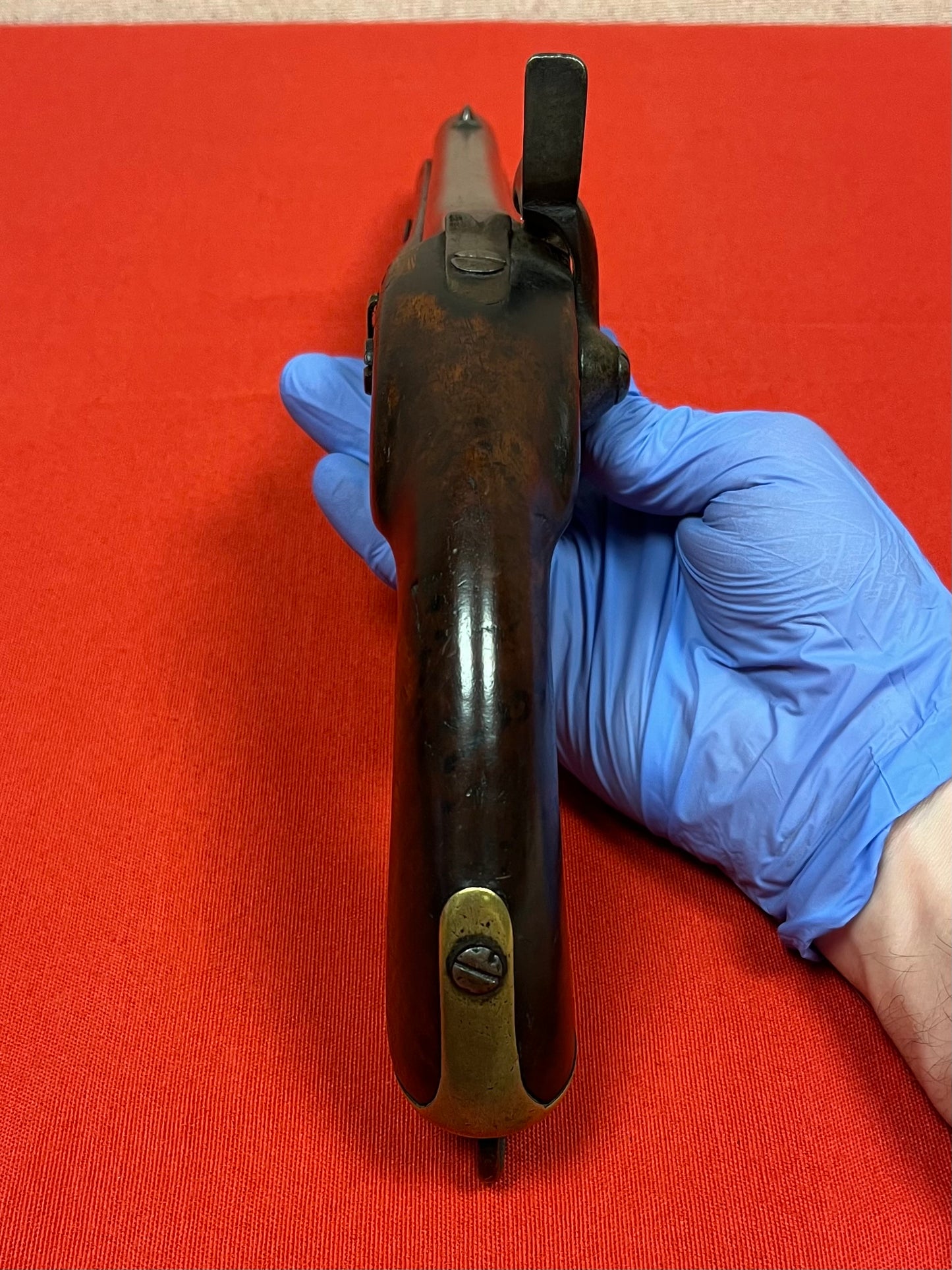 P1858 BRITISH EAST INDIA GOVERNMENT (EIG) PATTERN 1858 PERCUSSION .56 CAL. SINGLE SHOT CAVALRY PISTOL