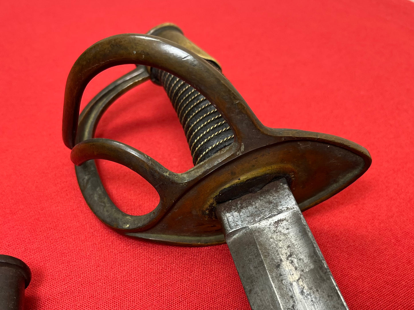 Authentic M1840 U.S. Civil War "Wrist Breaker" Heavy Cavalry Saber/Sword
