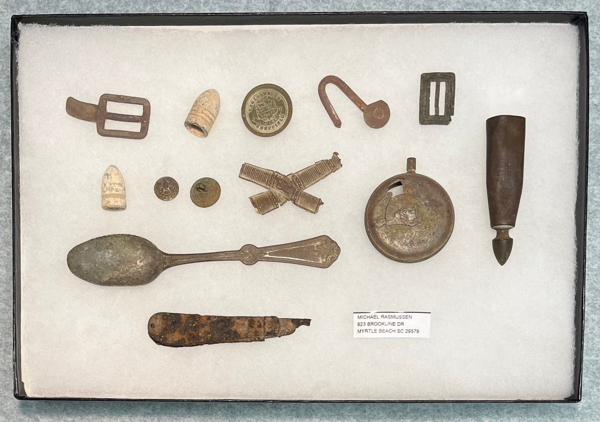 Civil War Harpers Ferry Relics (Bolivar Heights W.V) Dug by Michael Rasmussen