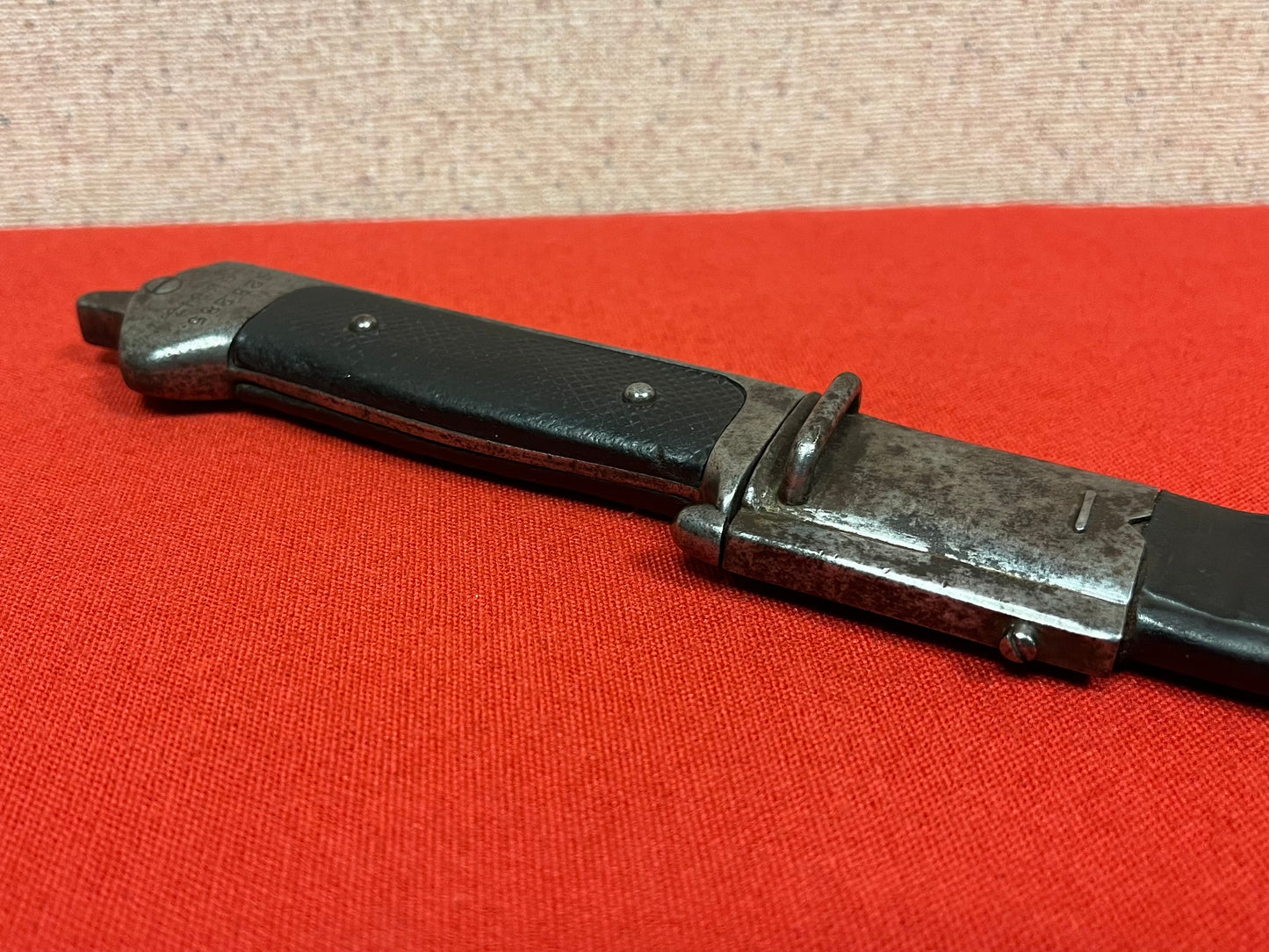 Danish M1889 Krag–Jørgensen Knife Bayonet - Gevær M/89  1st Model / Dated 1891