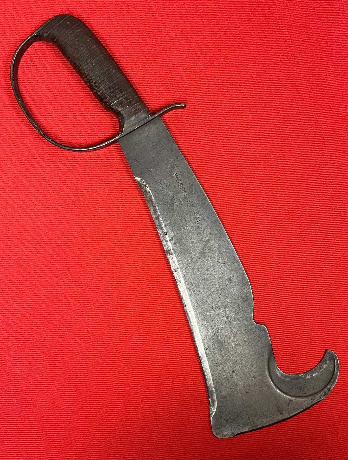 WWII Woodman's PAL Machete/Knife & Scabbard MFG by Victor Tool Co # 280 Reading, Pa