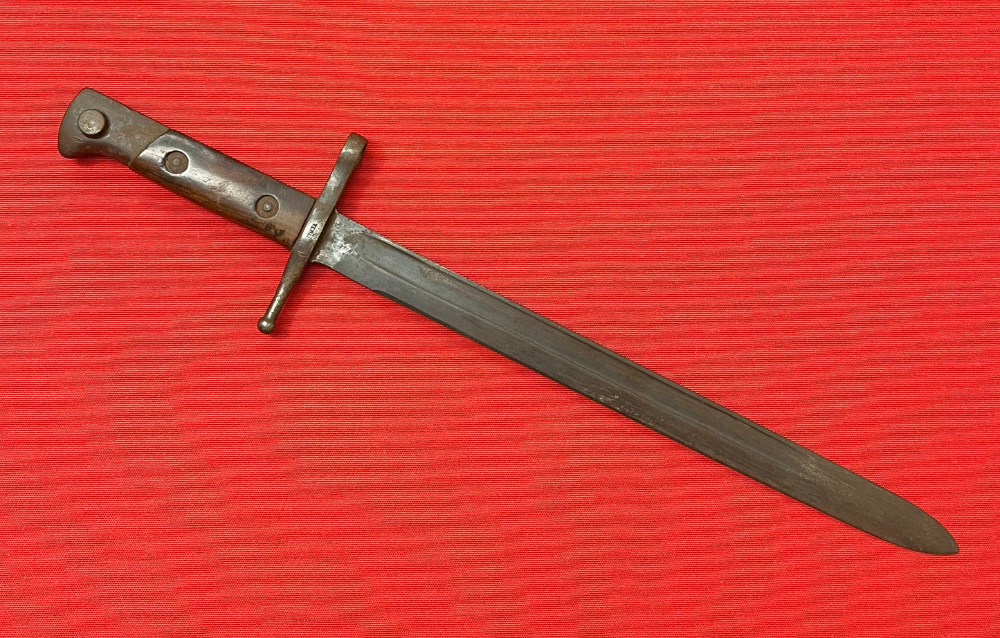 WW1 / WWII M1891 Italian Carcano Rifle Bayonet - Terni