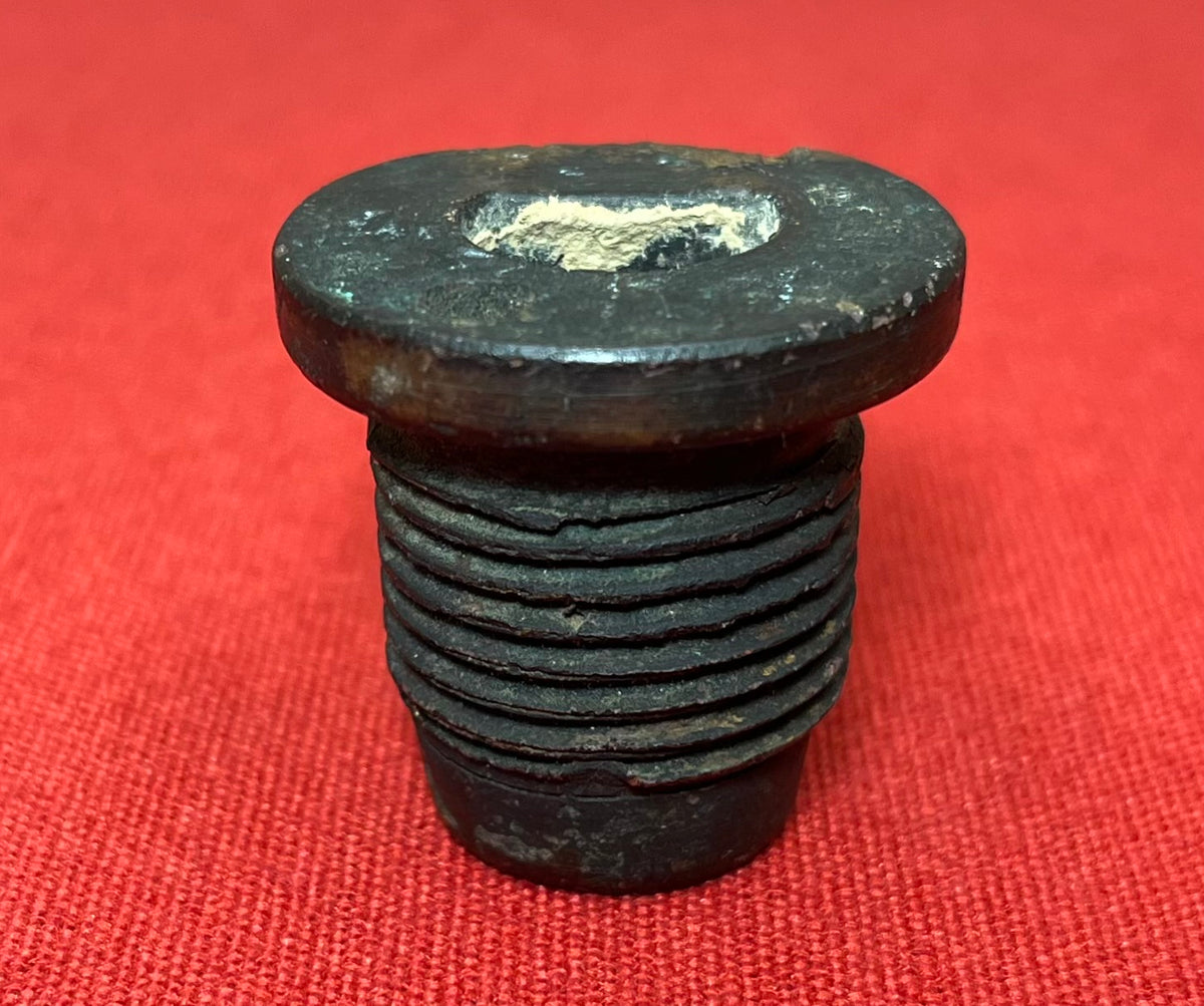 Authentic Civil War C.S.A. Artillery Shell Fuse Adapter - Dug Condition