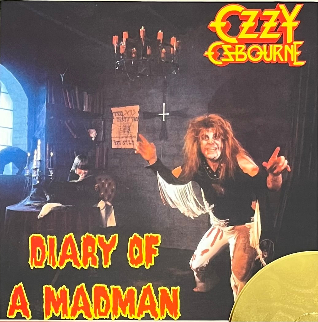 Ozzy Osbourne - 24KT Gold Plated CD (Limited Edition) Diary of a Madman 265 of 2500 1997