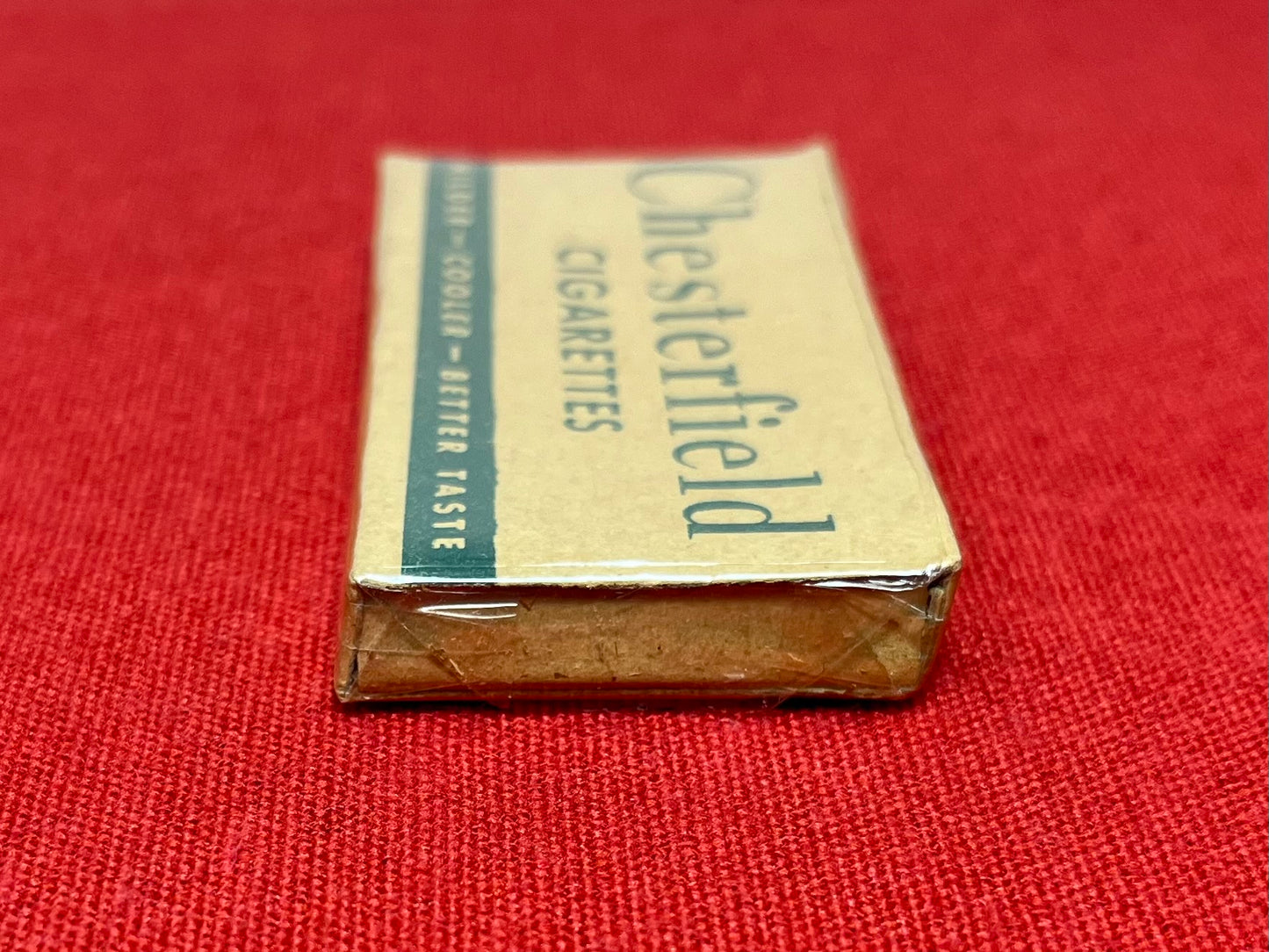 ORIGINAL WWll U.S. ISSUED CHESTERFIELD CIGARETTES K-RATION PACK