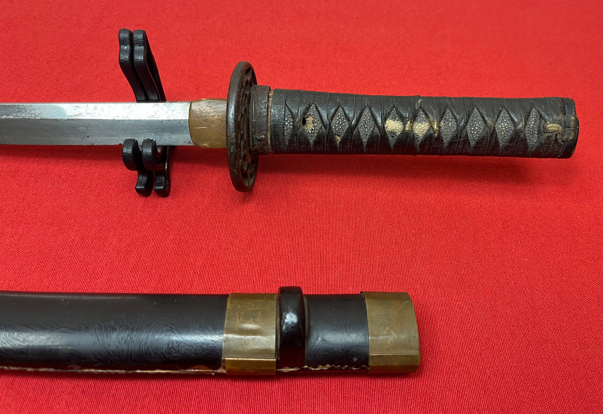 Original Japanese 18th Century Wakizashi Samurai Sword - Edo Period (1603–1868)