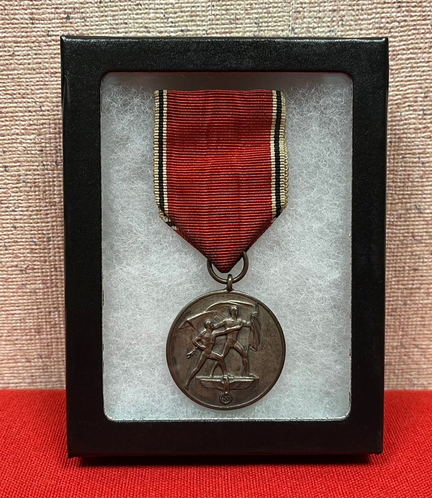 Authentic WWII Era German Commemorative Medal of 1st March 13, 1938 - Austria Annex